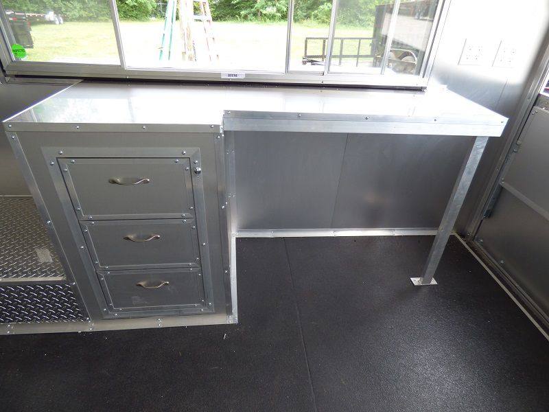 Concession Trailer 8.5'x20' Indigo Blue - Enclosed Kitchen Food Catering