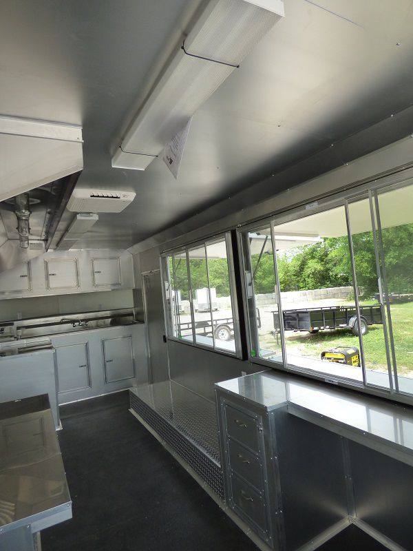 Concession Trailer 8.5'x20' Indigo Blue - Enclosed Kitchen Food Catering