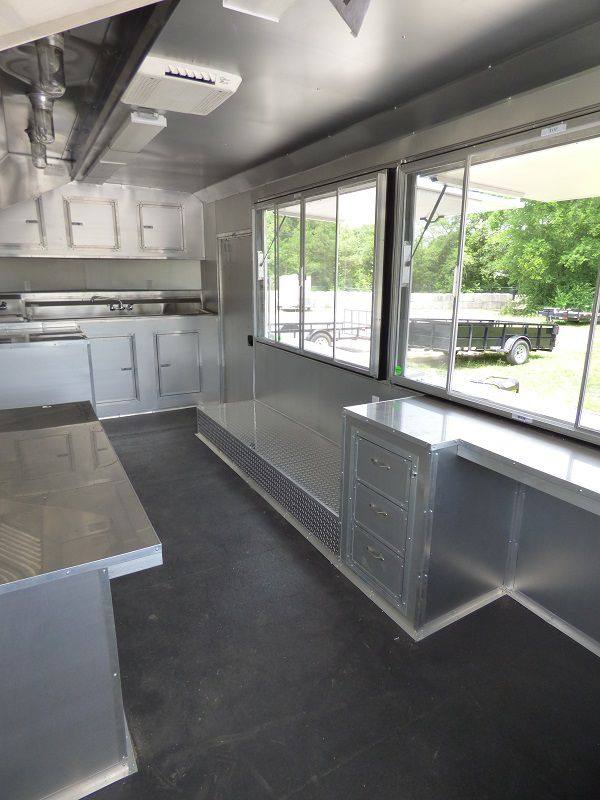 Concession Trailer 8.5'x20' Indigo Blue - Enclosed Kitchen Food Catering