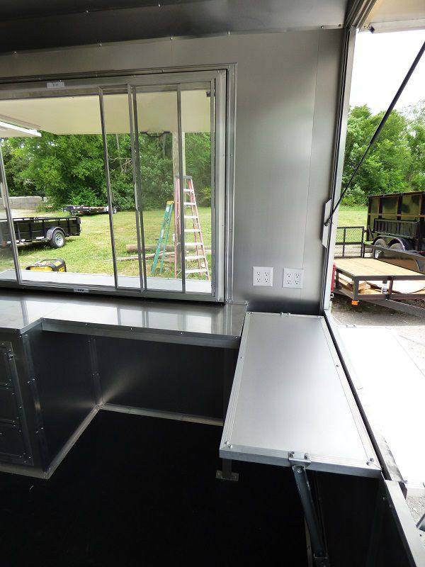Concession Trailer 8.5'x20' Indigo Blue - Enclosed Kitchen Food Catering