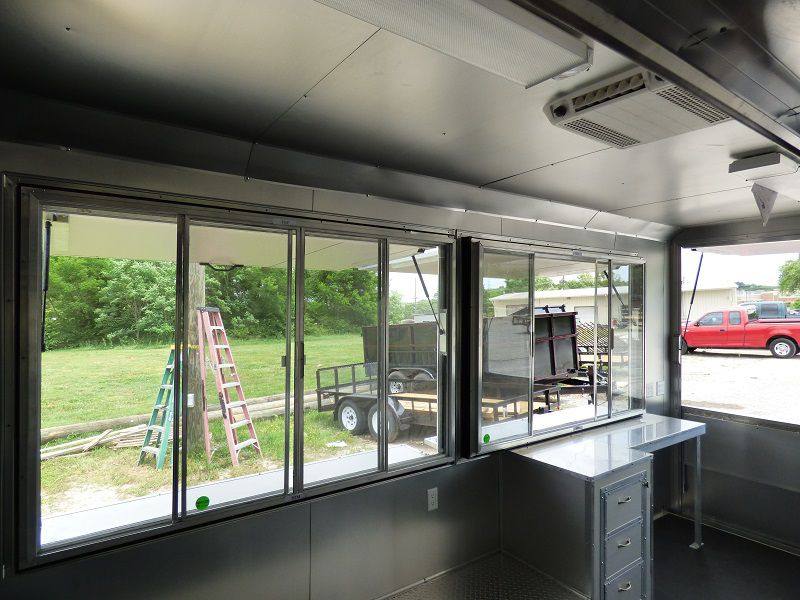 Concession Trailer 8.5'x20' Indigo Blue - Enclosed Kitchen Food Catering