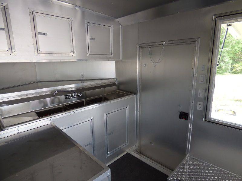 Concession Trailer 8.5'x20' Indigo Blue - Enclosed Kitchen Food Catering