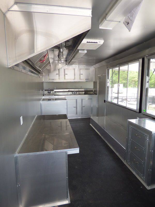 Concession Trailer 8.5'x20' Indigo Blue - Enclosed Kitchen Food Catering