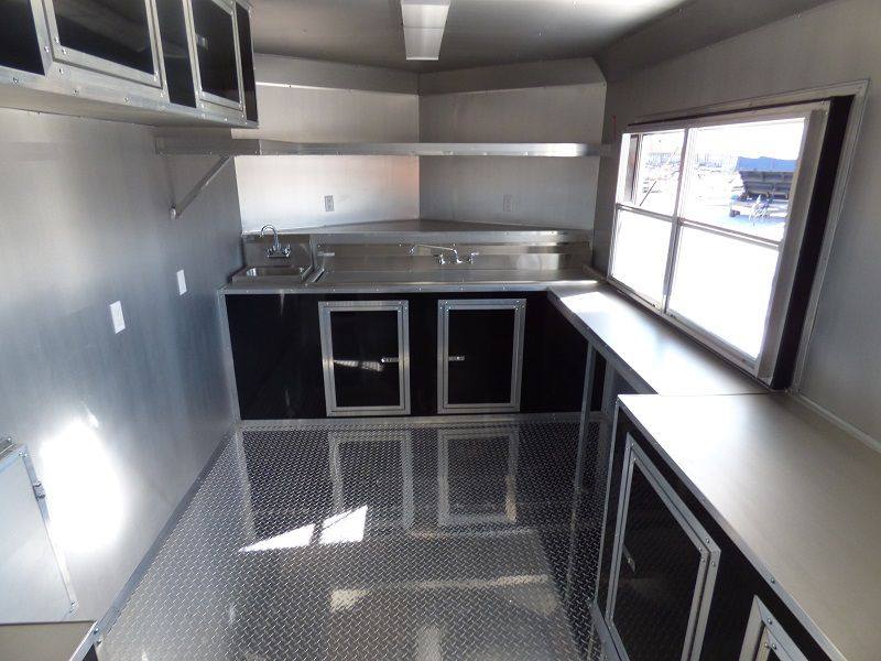 1319-concession-trailer-8.5-x20-pewter-vending-bbq-food-event-catering-21.jpg Concession Trailer 8.5'x20' Pewter Vending BBQ Food Event Catering