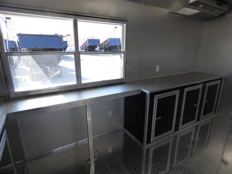 1319-concession-trailer-8.5-x20-pewter-vending-bbq-food-event-catering-26.jpg Concession Trailer 8.5'x20' Pewter Vending BBQ Food Event Catering