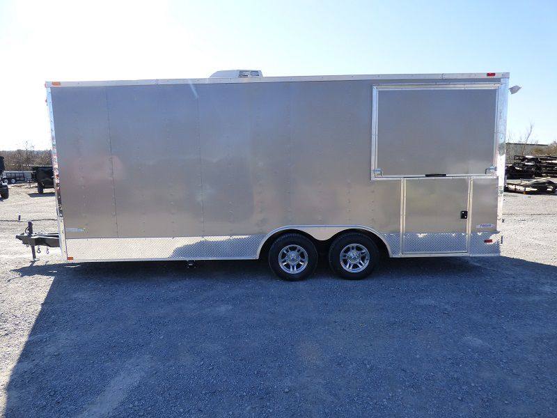 1319-concession-trailer-8.5-x20-pewter-vending-bbq-food-event-catering-3.jpg Concession Trailer 8.5'x20' Pewter Vending BBQ Food Event Catering