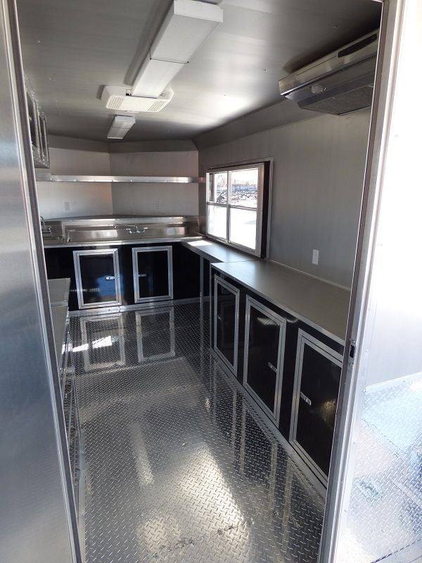 1319-concession-trailer-8.5-x20-pewter-vending-bbq-food-event-catering-30.jpg Concession Trailer 8.5'x20' Pewter Vending BBQ Food Event Catering