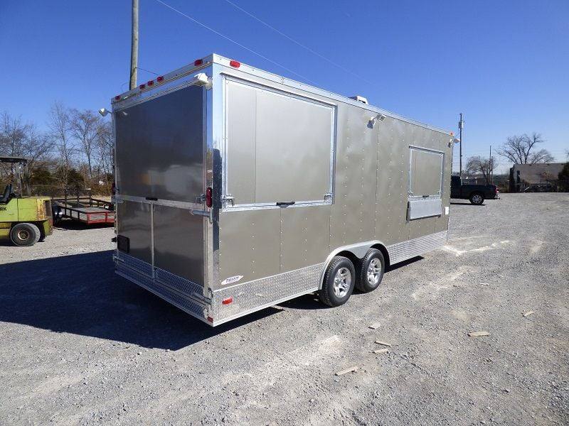 1319-concession-trailer-8.5-x20-pewter-vending-bbq-food-event-catering-6.jpg Concession Trailer 8.5'x20' Pewter Vending BBQ Food Event Catering