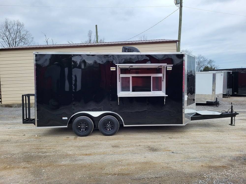 132-8.5-x-16-elite-concession-food-event-catering-trailer-4.jpg 8.5' x 16' Elite Concession Food Event Catering Trailer