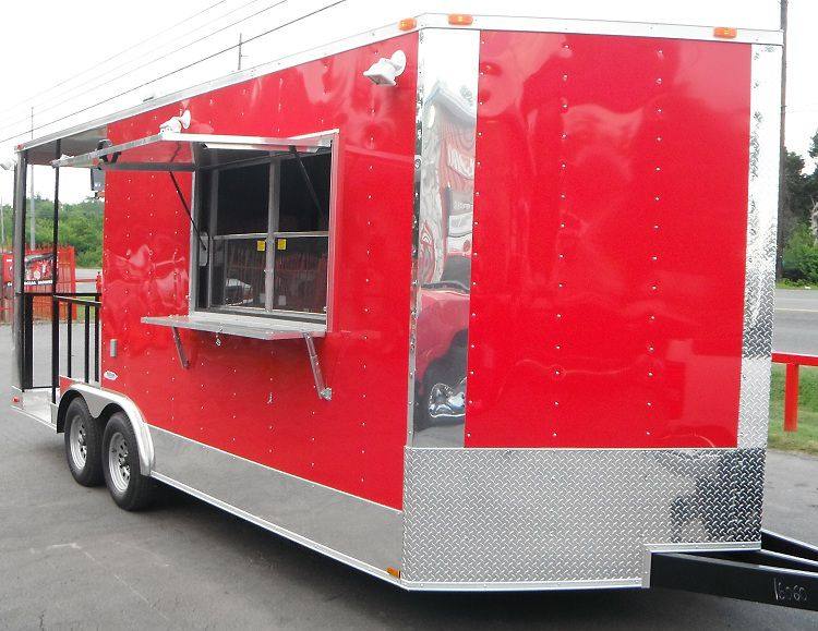 1320-concession-trailer-8.5-x20-red-bbq-smoker-catering-food-4.jpg Concession Trailer 8.5'x20' Red - BBQ Smoker Catering Food
