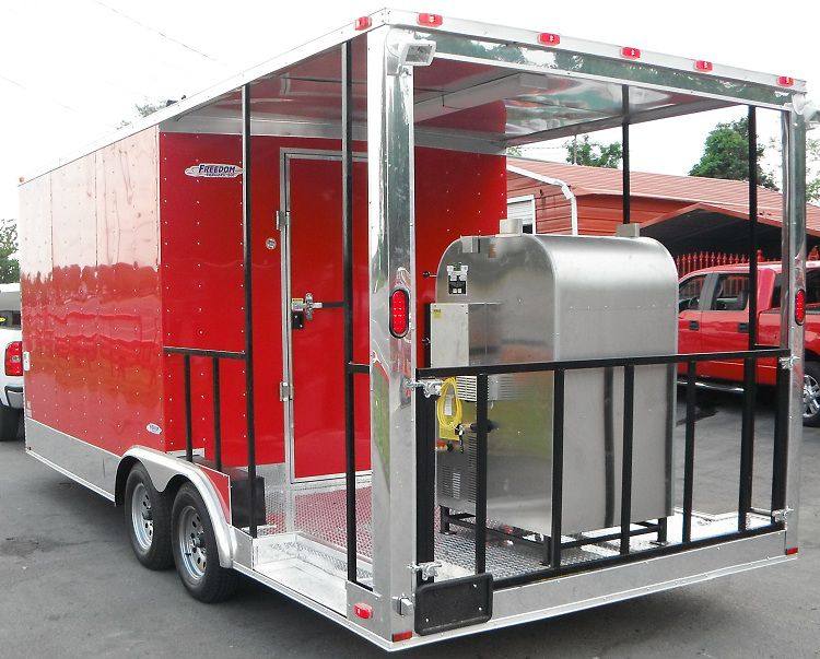 1320-concession-trailer-8.5-x20-red-bbq-smoker-catering-food-7.jpg Concession Trailer 8.5'x20' Red - BBQ Smoker Catering Food