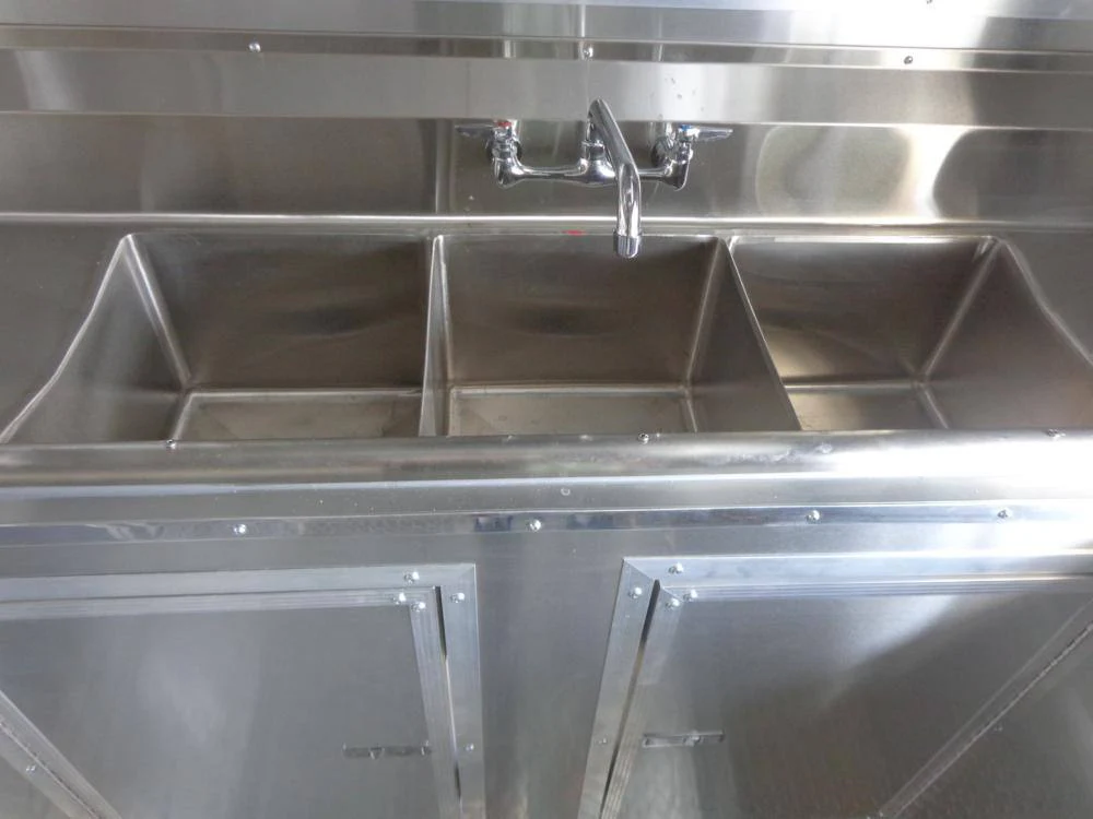 1322-concession-trailer-8.5-x20-red-catering-bbq-food-enclosed-kitchen-19.webp Concession Trailer 8.5'x20' Red - Catering BBQ Food Enclosed Kitchen