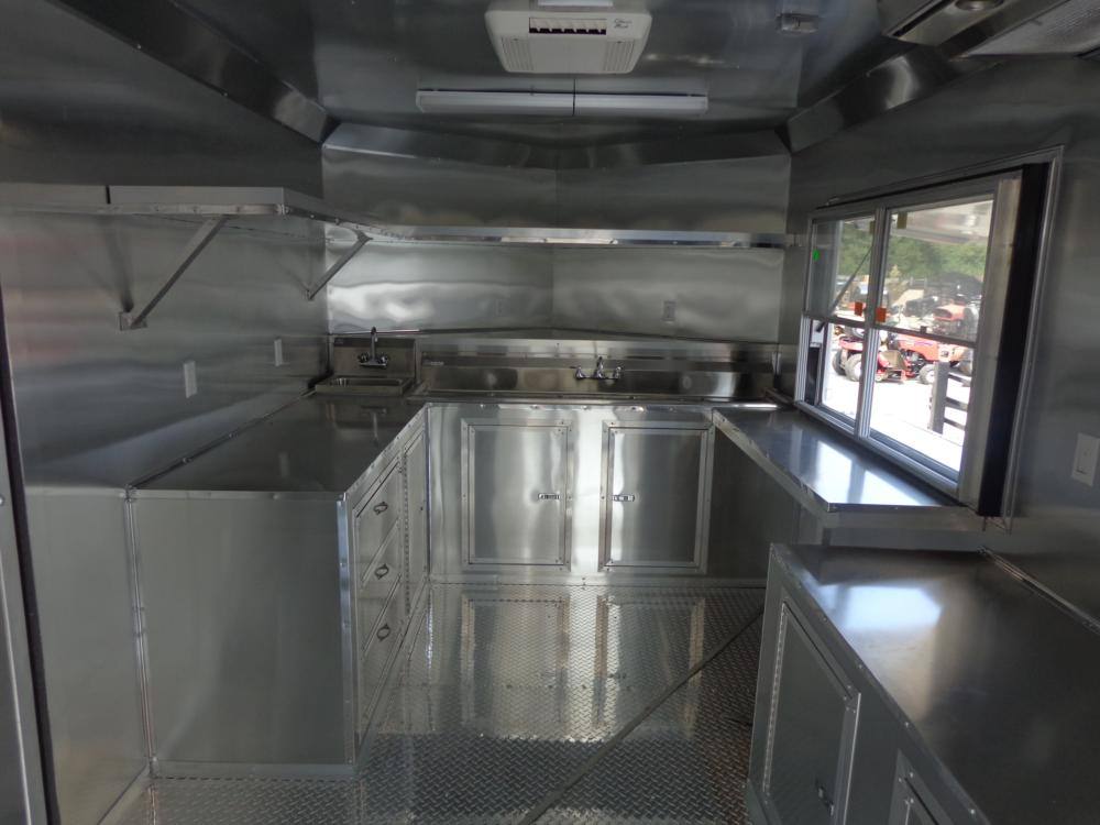 1322-concession-trailer-8.5-x20-red-catering-bbq-food-enclosed-kitchen-28.jpg Concession Trailer 8.5'x20' Red - Catering BBQ Food Enclosed Kitchen