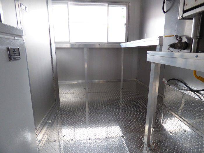 Concession Trailer 8.5'x20' Red - Custom Vending Food Catering