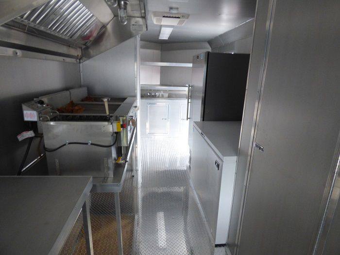 Concession Trailer 8.5'x20' Red - Custom Vending Food Catering