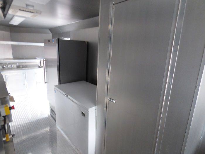 Concession Trailer 8.5'x20' Red - Custom Vending Food Catering