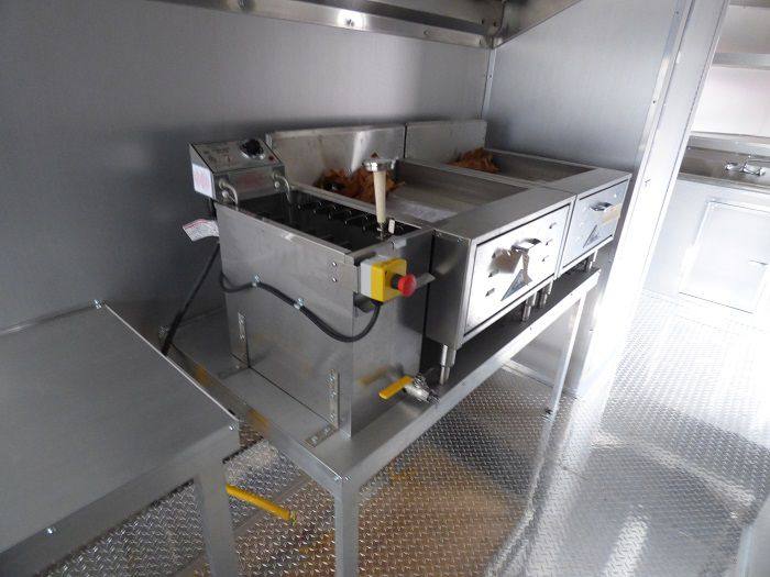 Concession Trailer 8.5'x20' Red - Custom Vending Food Catering