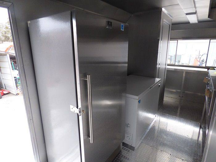 Concession Trailer 8.5'x20' Red - Custom Vending Food Catering