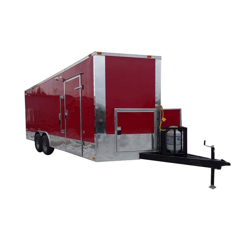 1325-concession-trailer-8.5-x20-red-vending-food-catering-with-appliances-1.jpg Concession Trailer 8.5'x20' Red - Vending Food Catering (With Appliances)