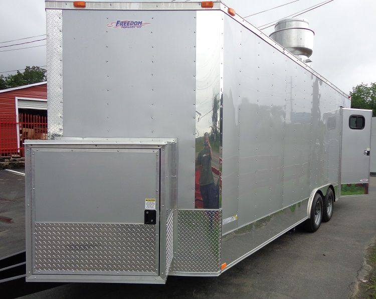 Concession Trailer 8.5'x20' Siler - Vending Catering Food Event