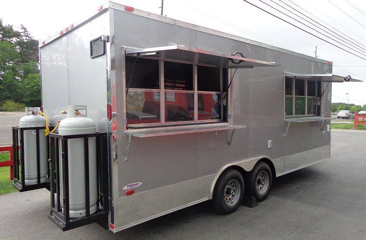 Concession Trailer 8.5'x20' Siler - Vending Catering Food Event