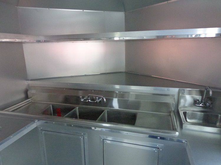 Concession Trailer 8.5'x20' Siler - Vending Catering Food Event
