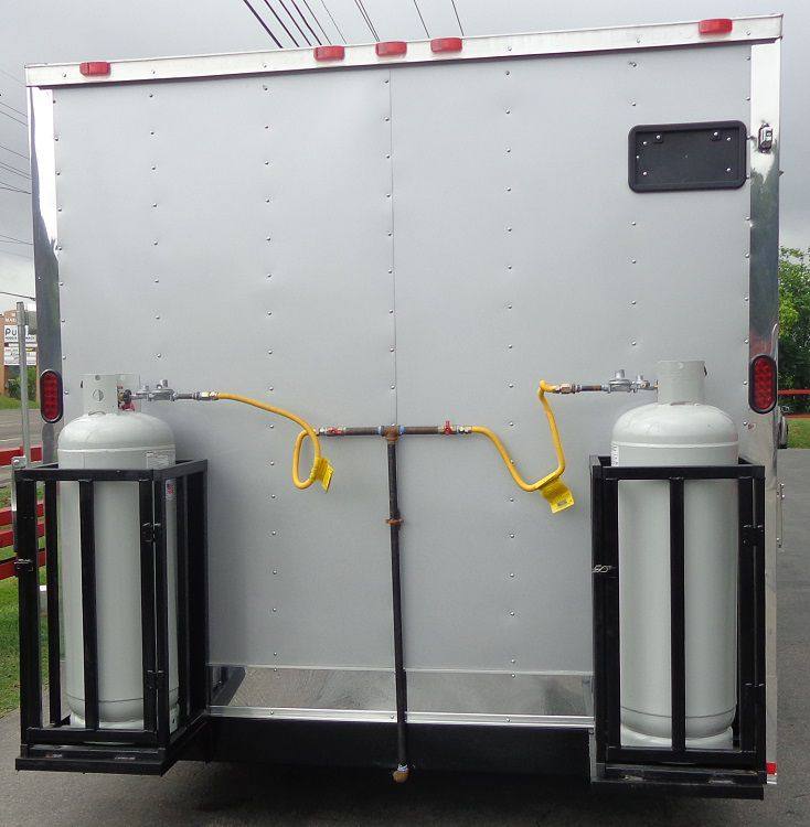 Concession Trailer 8.5'x20' Siler - Vending Catering Food Event