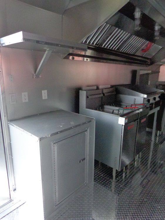 Concession Trailer 8.5'x20' Siler - Vending Catering Food Event