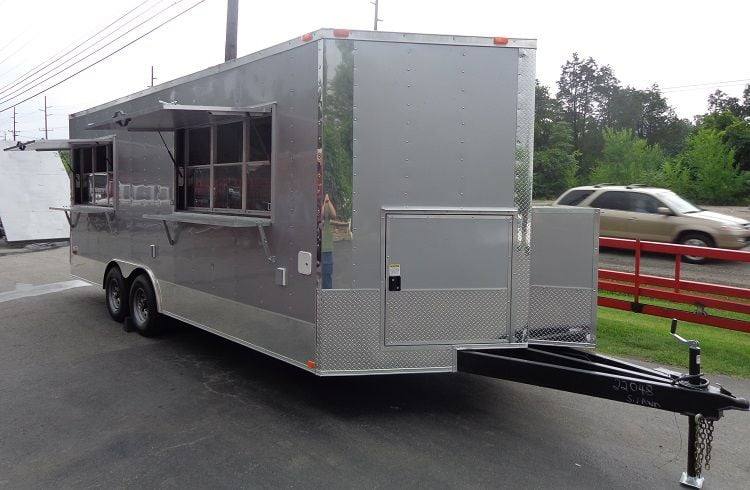 Concession Trailer 8.5'x20' Siler - Vending Catering Food Event
