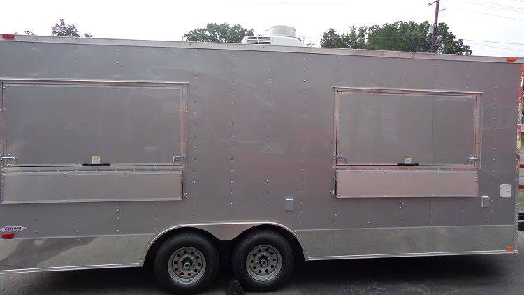 Concession Trailer 8.5'x20' Siler - Vending Catering Food Event