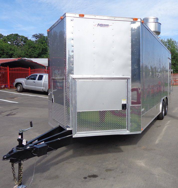 Concession Trailer 8.5'x20' Siler - Vending Catering Food Event