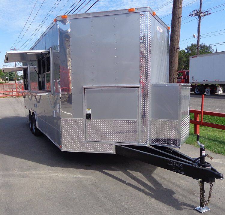 Concession Trailer 8.5'x20' Siler - Vending Catering Food Event