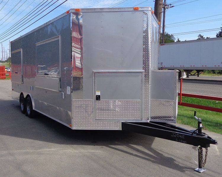 Concession Trailer 8.5'x20' Siler - Vending Catering Food Event