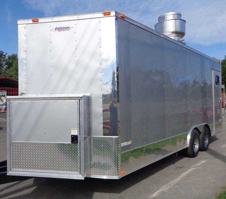 Concession Trailer 8.5'x20' Siler - Vending Catering Food Event