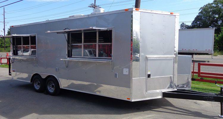 Concession Trailer 8.5'x20' Siler - Vending Catering Food Event