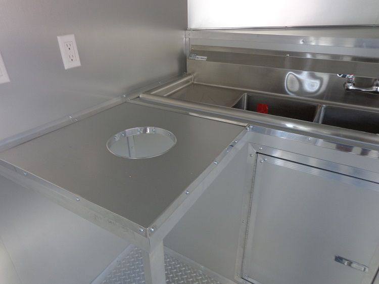 Concession Trailer 8.5'x20' Siler - Vending Catering Food Event
