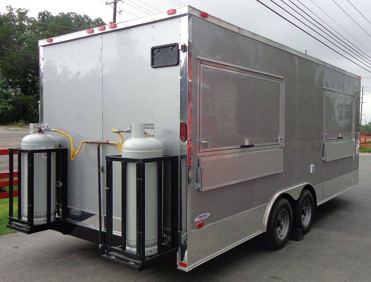 Concession Trailer 8.5'x20' Siler - Vending Catering Food Event