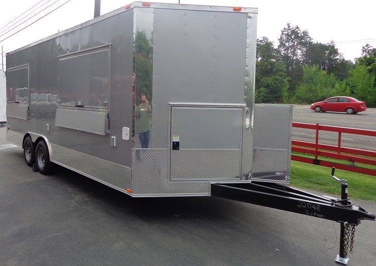 Concession Trailer 8.5'x20' Siler - Vending Catering Food Event