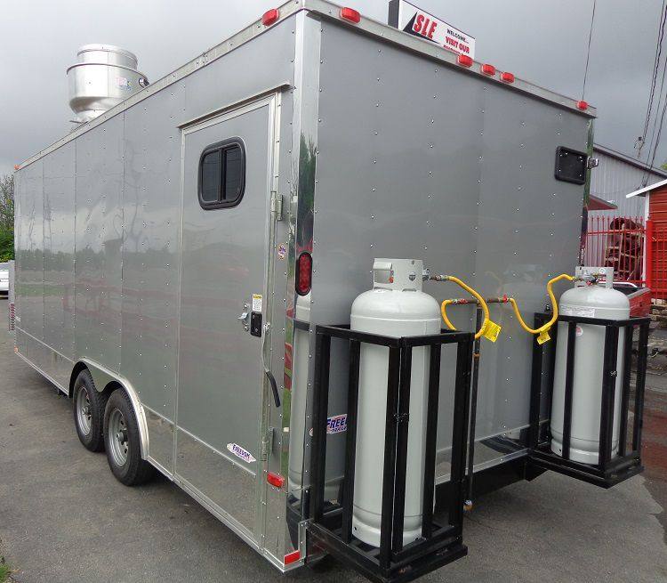 Concession Trailer 8.5'x20' Siler - Vending Catering Food Event