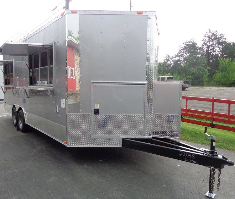 Concession Trailer 8.5'x20' Siler - Vending Catering Food Event