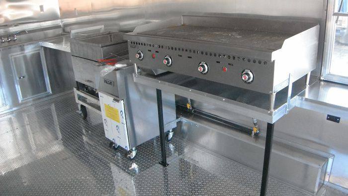 1328-concession-trailer-8.5-x20-white-bbq-smoker-event-catering-food-17.jpg Concession Trailer 8.5'x20' White - BBQ Smoker Event Catering Food