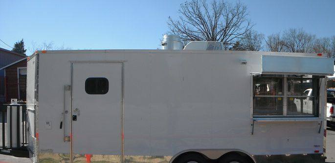 1328-concession-trailer-8.5-x20-white-bbq-smoker-event-catering-food-20.jpg Concession Trailer 8.5'x20' White - BBQ Smoker Event Catering Food