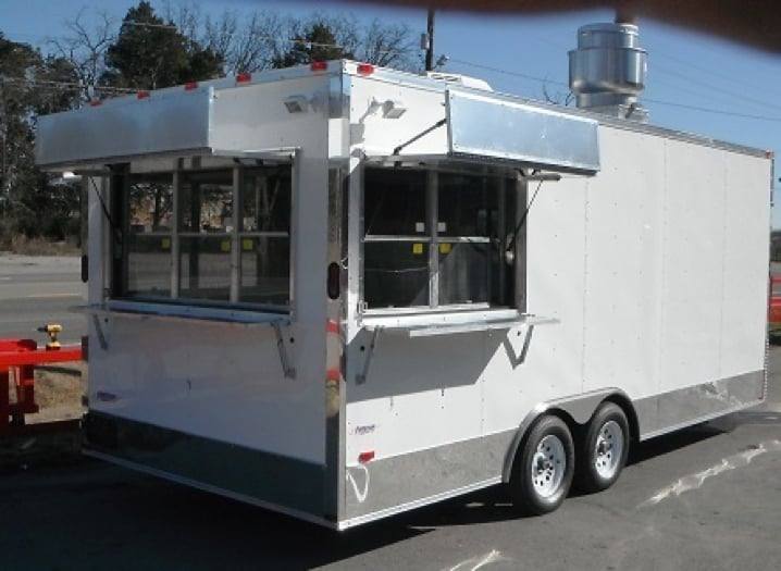 1328-concession-trailer-8.5-x20-white-bbq-smoker-event-catering-food-23.jpg Concession Trailer 8.5'x20' White - BBQ Smoker Event Catering Food