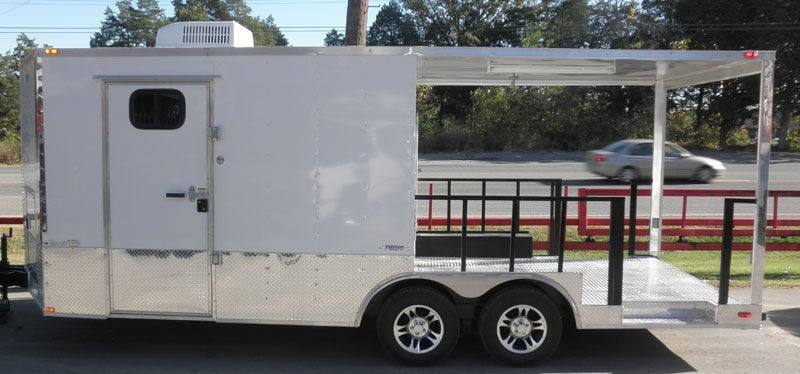 1329-concession-trailer-8.5-x20-white-bbq-smoker-event-vending-10.jpg Concession Trailer 8.5'x20' White - BBQ Smoker Event Vending
