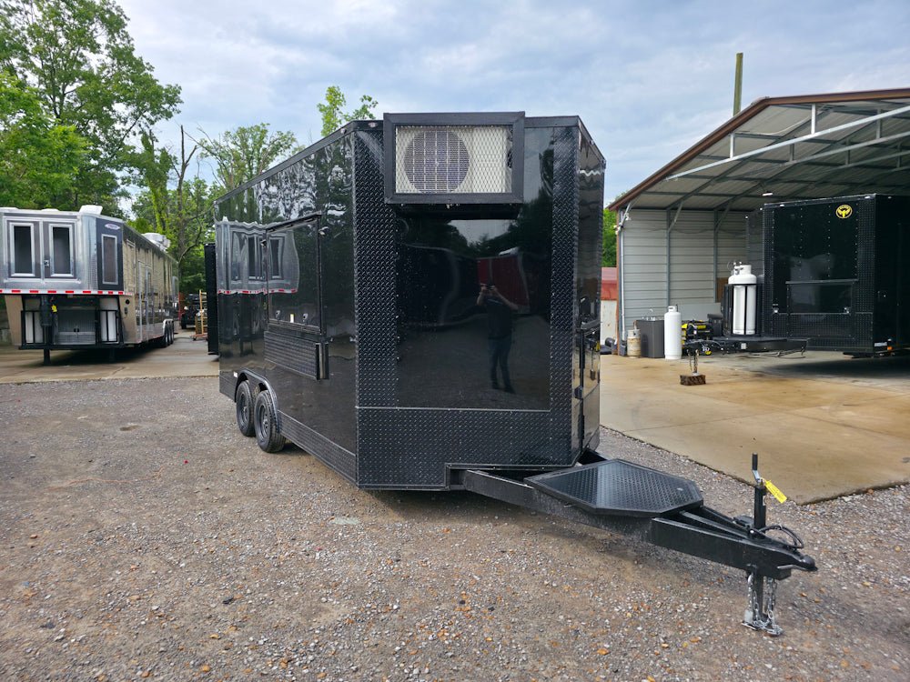 133-8.5-x-16-elite-concession-trailer-black-w-blackout-equipped-14.jpg 8.5' X 16' Elite Concession Trailer Black W/ Blackout Equipped