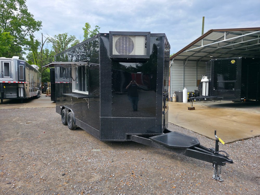 133-8.5-x-16-elite-concession-trailer-black-w-blackout-equipped-18.jpg 8.5' X 16' Elite Concession Trailer Black W/ Blackout Equipped