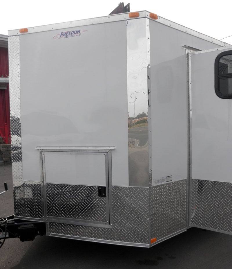 1331-concession-trailer-8.5-x20-white-bbq-smoker-food-vending-5.jpg Concession Trailer 8.5'x20' White - BBQ Smoker Food Vending