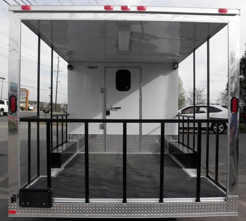 1331-concession-trailer-8.5-x20-white-bbq-smoker-food-vending-9.jpg Concession Trailer 8.5'x20' White - BBQ Smoker Food Vending