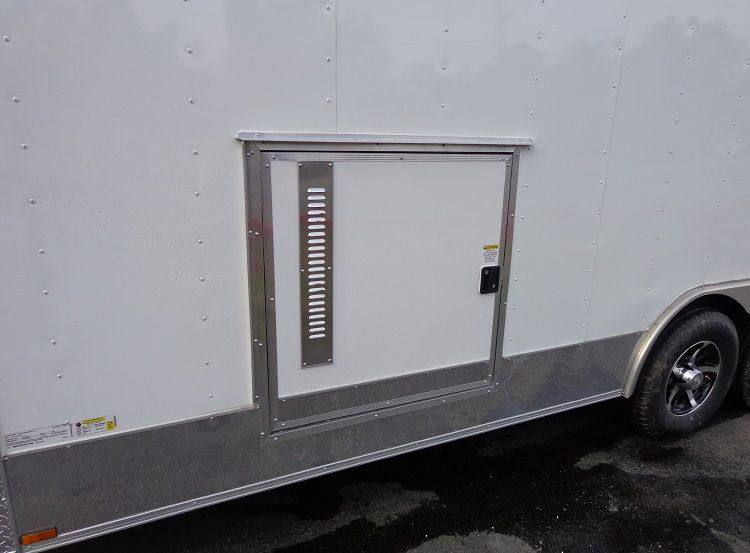 1334-concession-trailer-8.5-x20-white-catering-vending-event-food-12.jpg Concession Trailer 8.5'x20' White - Catering Vending Event Food