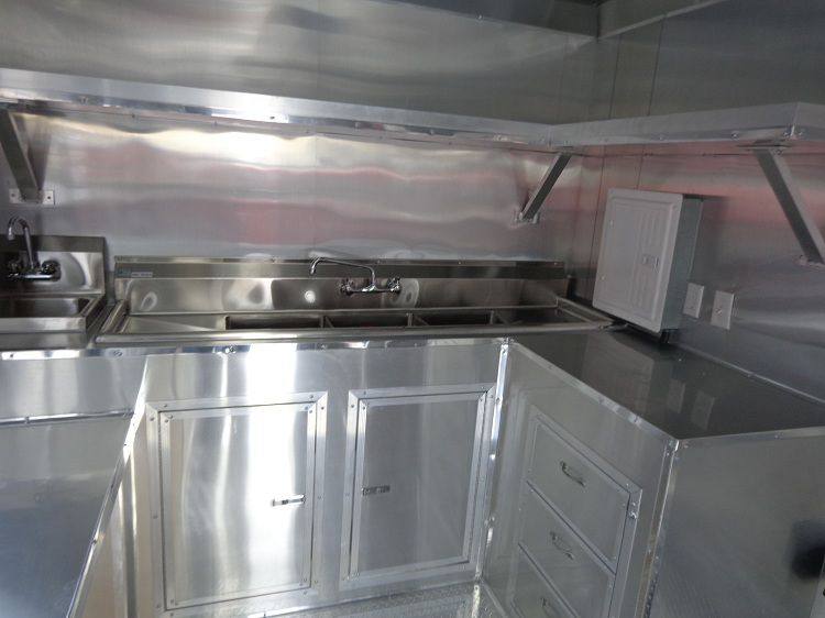 1334-concession-trailer-8.5-x20-white-catering-vending-event-food-19.jpg Concession Trailer 8.5'x20' White - Catering Vending Event Food